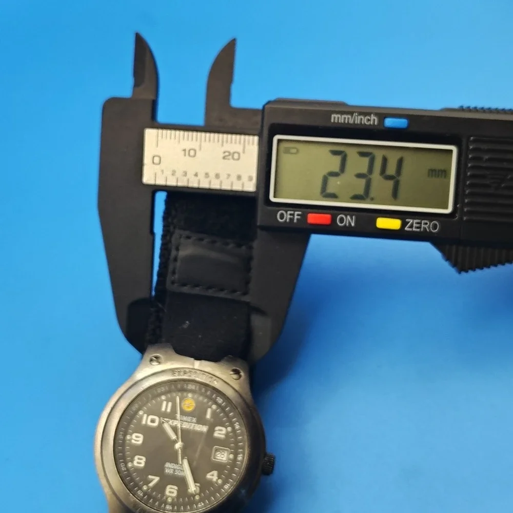 Vintage 2003 Timex Expedition 40mm Mens Quartz Field Watch (Indiglo Not Working)